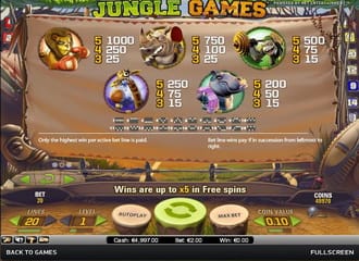 Jungle games