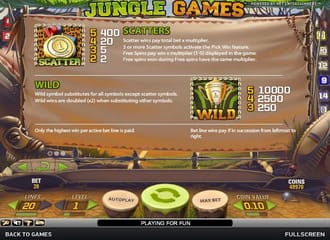 Jungle games