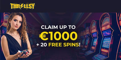 welcome bonus thrillsy casino ireland