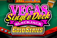 Vegas single deck blackjack gold